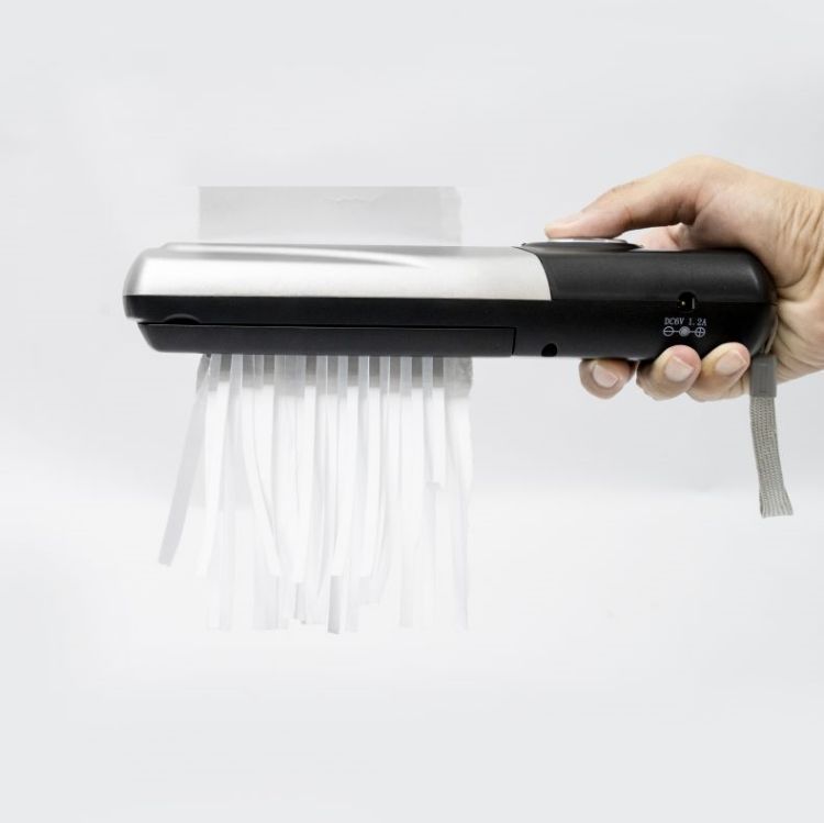 Home Office Paper Shredder - เครื่องทำลายเอกสารแบบพกพา USB เครื่องทำลายเอกสารไฟฟ้าขนาดเล็กอเนกประสงค์ เครื่องทำลายเอกสารขนาดเล็กสำหรับสำนักงานและบ้าน