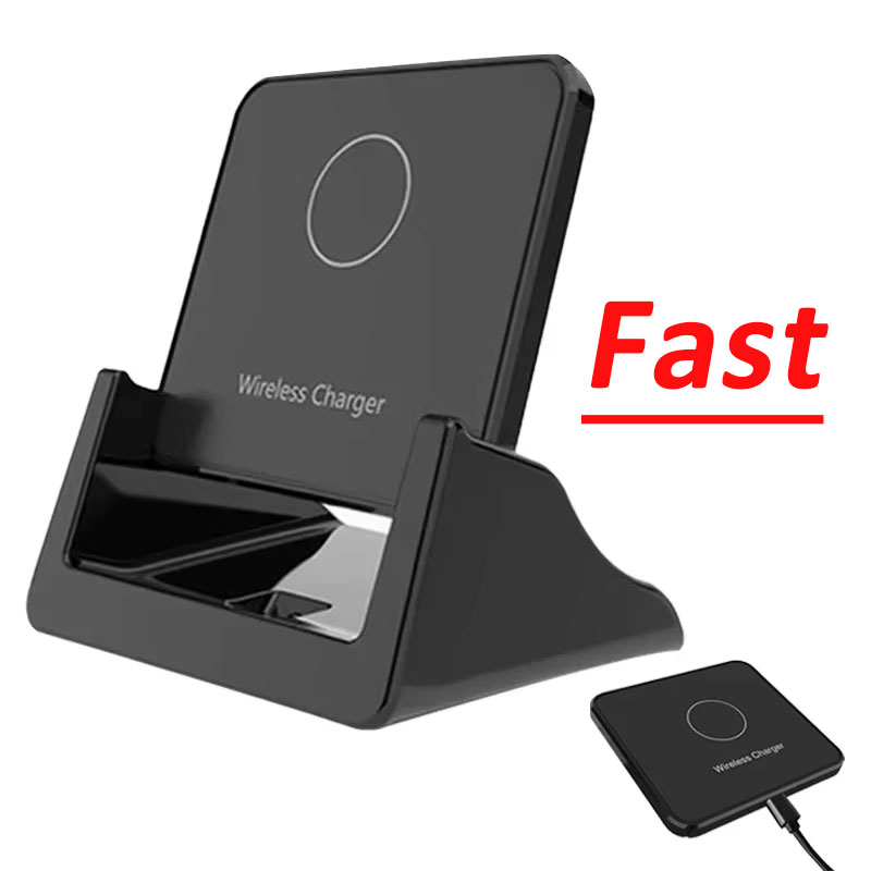 Desk Charging Station - แท่นชาร์จไร้สายแบบตั้งโต๊ะ บางเฉียบ สำหรับชาร์จโทรศัพท์มือถือแบบเร็ว สำหรับ iPhone 17