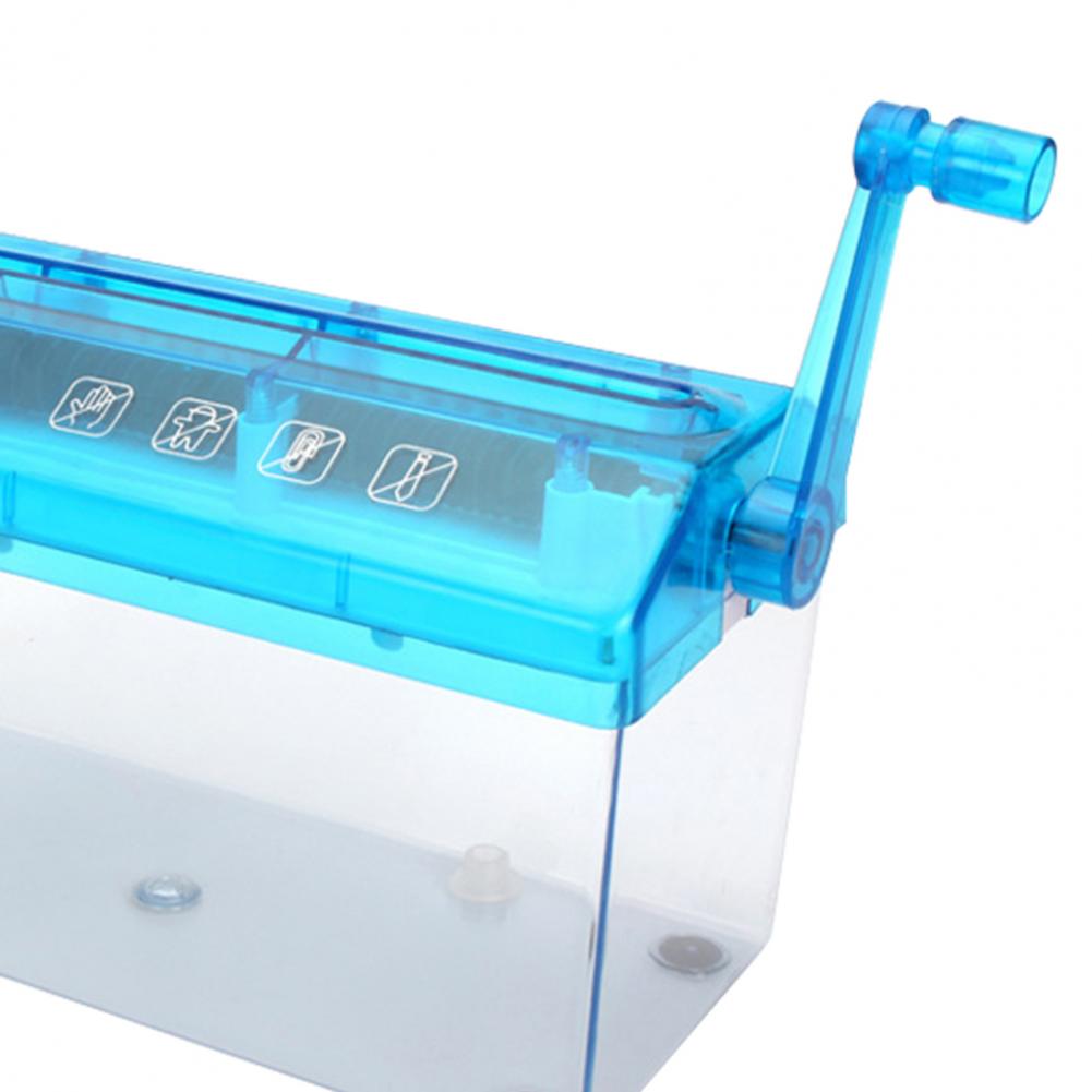 Home Office Paper Shredder - เครื่องทำลายเอกสารแบบพกพา เครื่องทำลายเอกสารขนาด A4 เครื่องทำลายเอกสารแบบมือถือ ตัดเอกสารเป็นเส้น 3