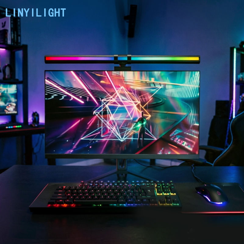 ไฟ LED RGB ขนาด 60/80 ซม. สำหร - Home Office Work Table บทวิจารณ์และราคา