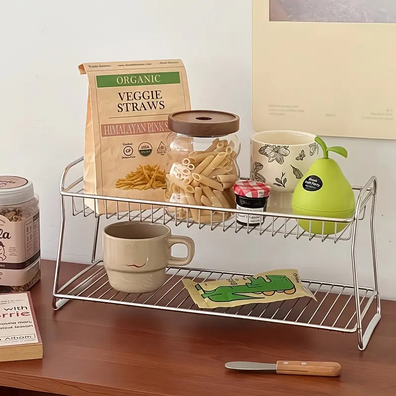 ชั้นวางของบนเคาน์เตอร์ 2 ชั้น  - Home Office Work Table บทวิจารณ์และราคา