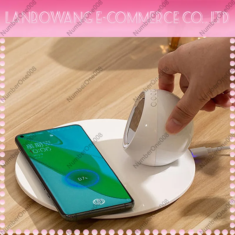 ไฟกลางคืนแบบชาร์จไร้สาย, นาฬิก - Desk Charging Station บทวิจารณ์และราคา