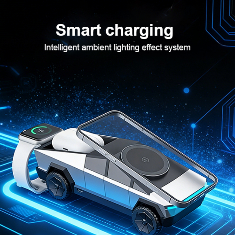 แท่นวางเดสก์ท็อป 3-in-1 CyberD - Desk Charging Station บทวิจารณ์และราคา