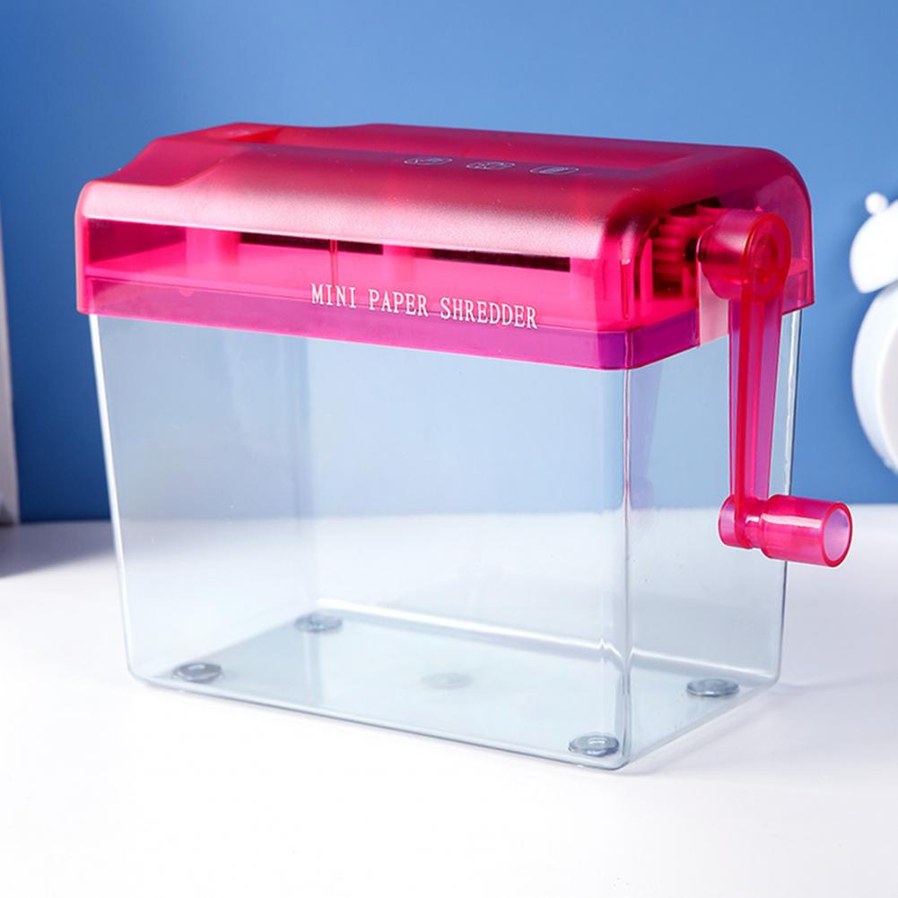 เครื่องทำลายเอกสารแบบใช้มือ เค - Home Office Paper Shredder บทวิจารณ์และราคา
