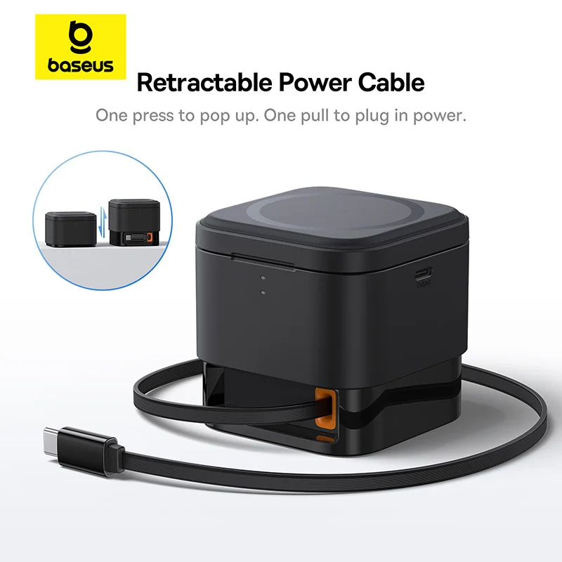 แท่นชาร์จไร้สายแม่เหล็ก Baseus - Desk Charging Station บทวิจารณ์และราคา