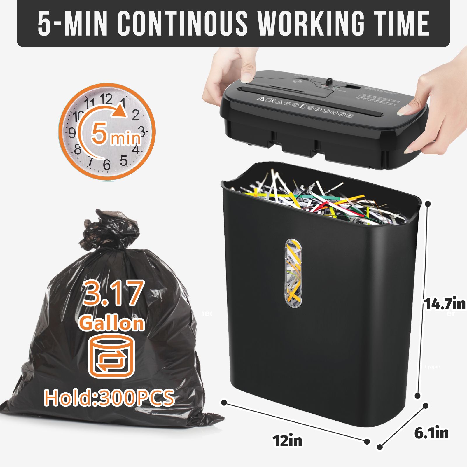 เครื่องทำลายเอกสารสำหรับโฮมออฟ - Home Office Paper Shredder บทวิจารณ์และราคา