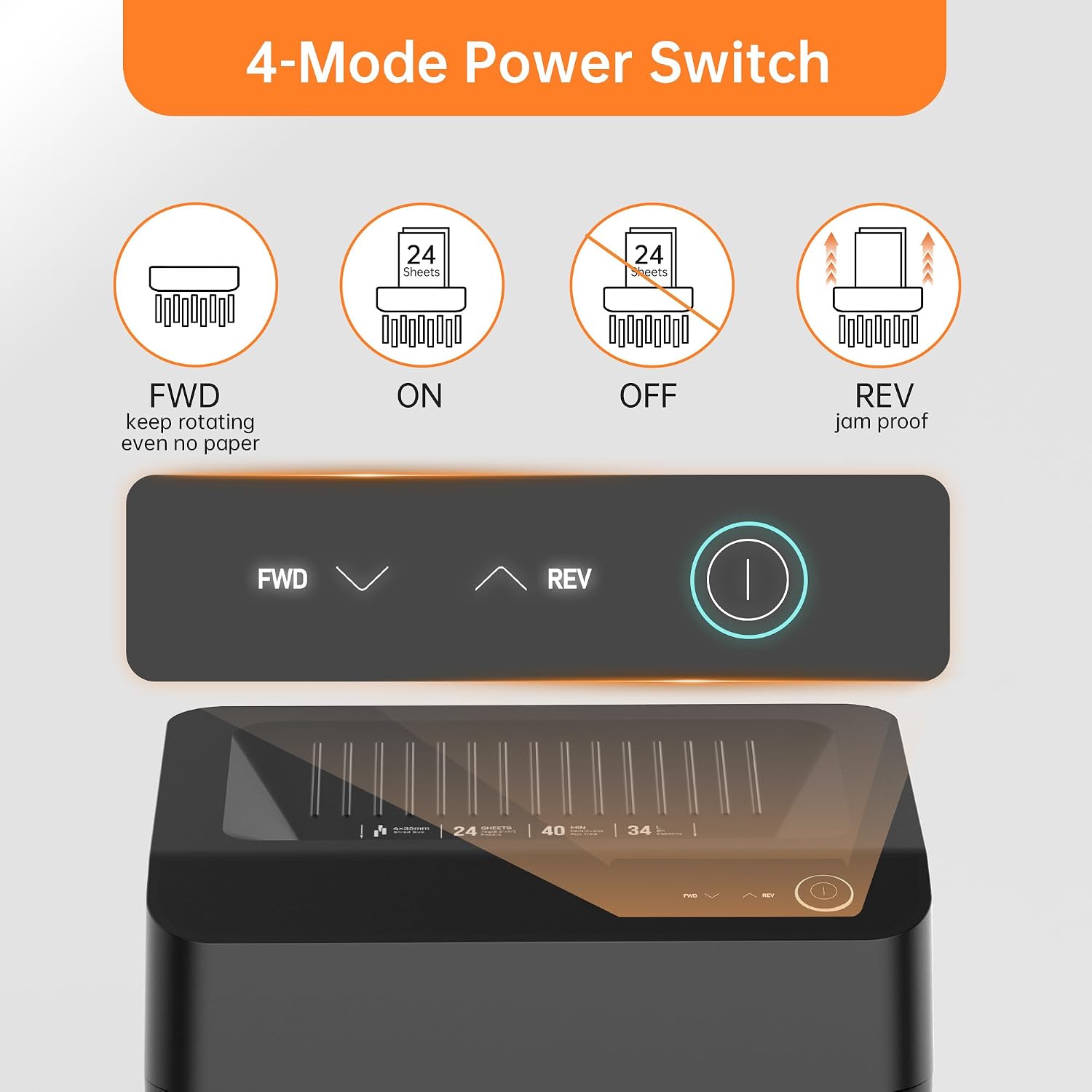 เครื่องทำลายเอกสารแบบตัดขวาง 2 - Home Office Paper Shredder บทวิจารณ์และราคา