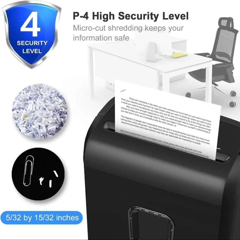เครื่องทำลายเอกสาร Bonsaii แบบ - Home Office Paper Shredder บทวิจารณ์และราคา