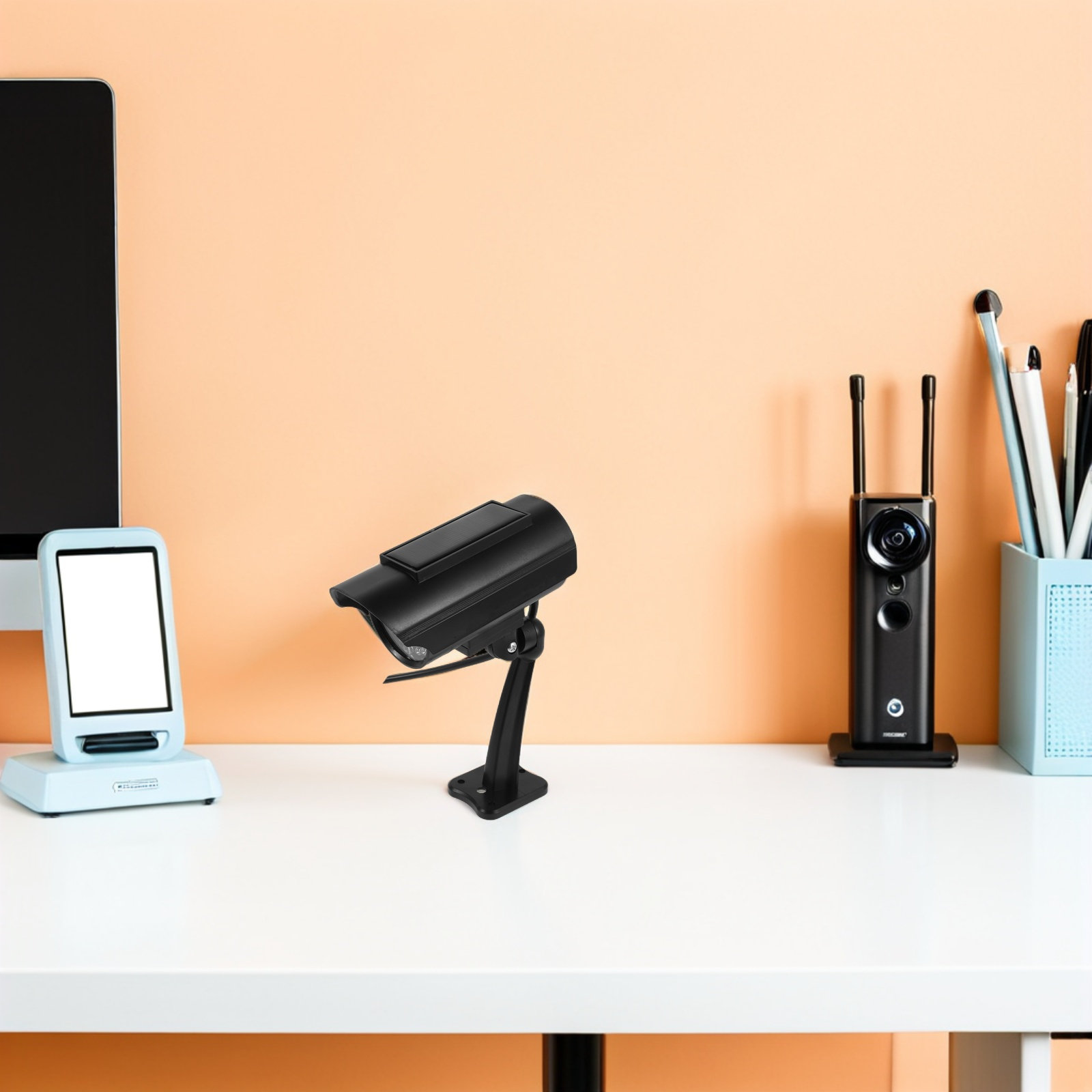 กล้องวงจรปิดจำลอง 2 ชิ้น กล้อง - Home Office Simulator บทวิจารณ์และราคา