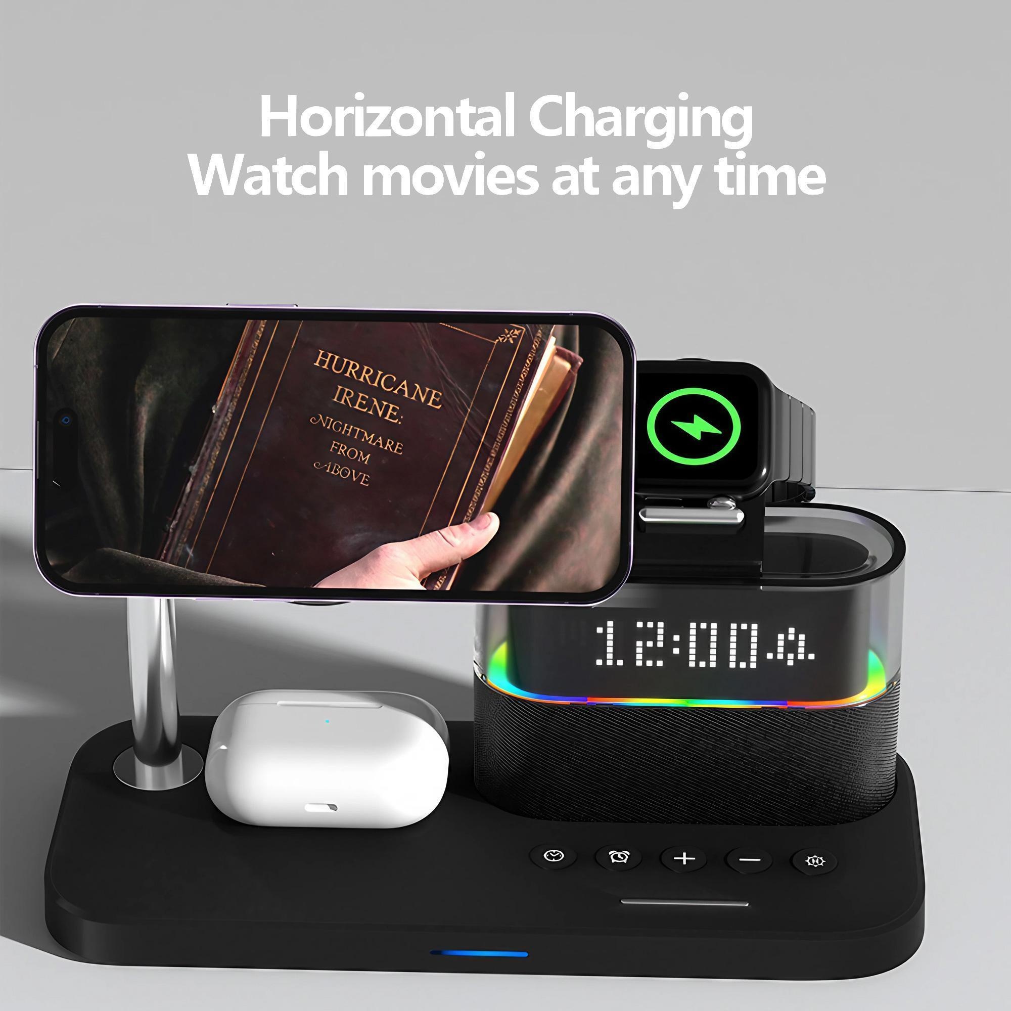 แท่นชาร์จไร้สายแบบแม่เหล็กสำหร - Desk Charging Station บทวิจารณ์และราคา