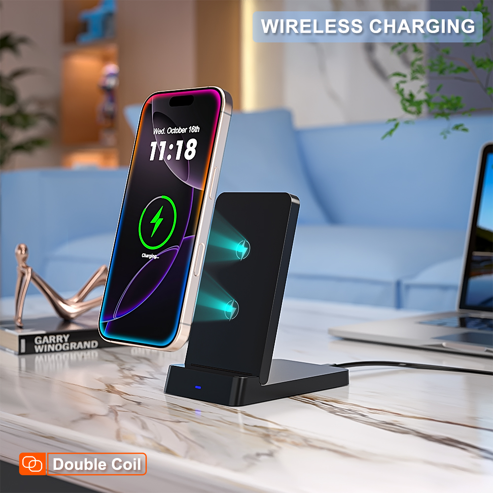 Wireless Charger โทรศัพท์เดสก์ - Desk Charging Station บทวิจารณ์และราคา