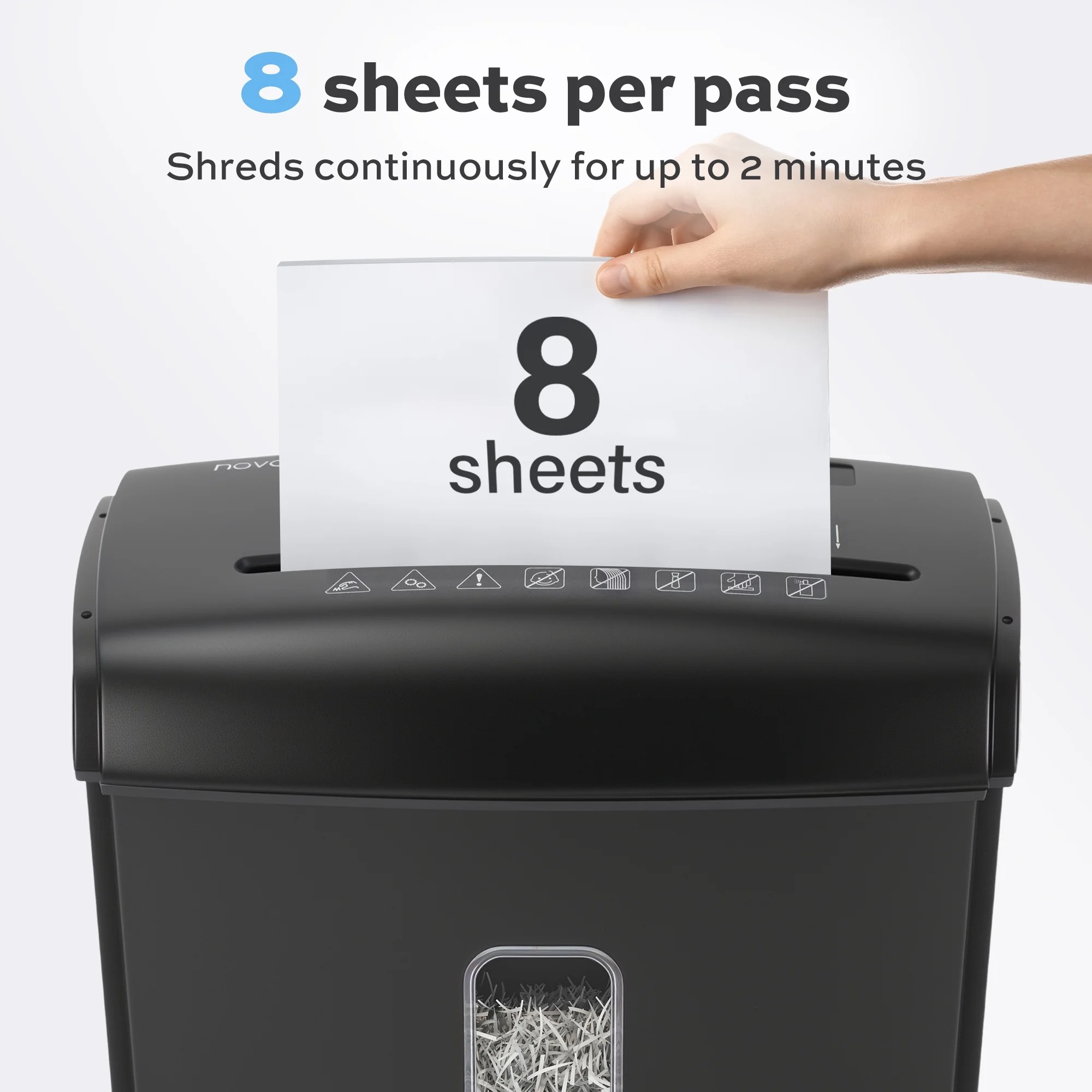 เครื่องทำลายเอกสาร Deli แบบตัด - Home Office Paper Shredder บทวิจารณ์และราคา